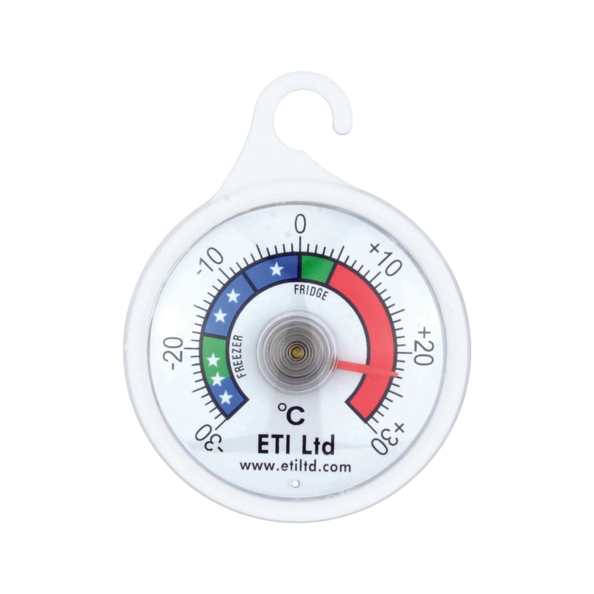 Thermomètre congélateur/réfrigérateur à cadran