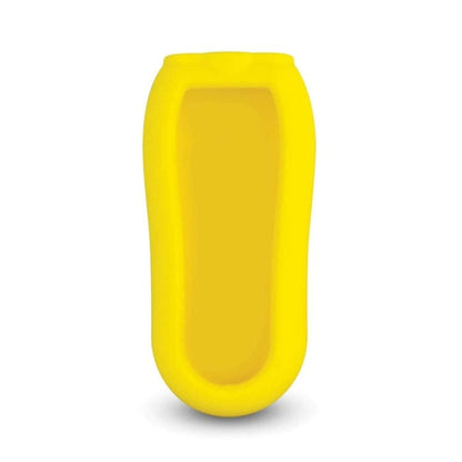 Une chaussure jaune sur fond blanc, Thermomètre.fr Kit humidimètre pour artisan et professionnel.