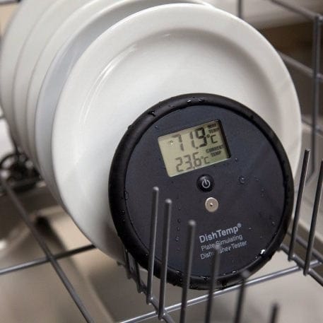 DishTemp® - Plate-simulating Dishwasher Thermometer