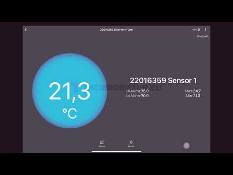 Vidéo explicative du logiiel du Thermomètre BlueTherm One