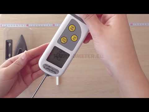 Vidéo explicative du Thermomètre intelligent TempTest 1 avec affichage rotatif à 360 degrés
